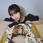 田中美久、24歳の誕生日を“みくりんケーキ”でお祝い！元HKT48・渡部愛加里も祝福 画像