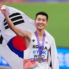 松岡修造の“熱烈応援”でも注目集めた韓国陸上スターが快挙！走高跳ウ・サンヒョクが銀、韓国勢初の世界陸上メダル2個目獲得 画像