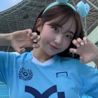 韓国サッカーチア、“へそピ”に目が行く腹チラSHOTにファン悶絶！健康的なクビレに反響多数【PHOTO】 画像