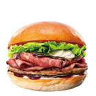 牛肉の旨みがたまらない！ロッテリア、3種類の「ローストビーフバーガー」を期間限定発売 画像