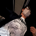 高橋克典、“鶴瓶ド迫力Tシャツ”を着こなす！ファン「鶴瓶さんからパワーもらえそう」 画像