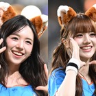 「きつねダンス可愛すぎ！」！MADEIN S・マシロ＆セリナ、しっぽ付きユニフォーム姿にファン悶絶【PHOTO】 画像