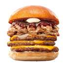 牛カルビに4種類のチーズを合わせた贅沢バーガー！ロッテリア、「ダブル絶品チーズ牛カルビバーガー」を26日より発売 画像