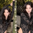 「もっと服を着て」超ハイレグタイプのボディースーツで悩殺！新年最初の投稿から色気あふれるスルギ【PHOTO】 画像