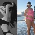 衝撃の“スイムウェア姿”で妊娠説も…韓国女性ユーチューバー、別人級ビフォー写真公開しダイエット宣言 画像