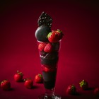 リーベルホテル大阪で「陰影」コンセプトの苺パフェ登場！3月1日から販売 画像