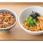 吉野家、にんにく・醤油・胡椒が効いた「牛丼・油そばセット」登場！ 画像