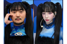 【衝撃】aespaカリナに“変身”し騒然…「視覚的暴力」とまで言わしめた驚愕のビジュアル 画像