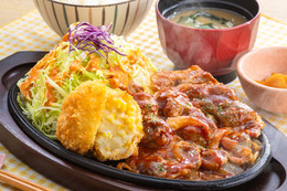 大戸屋、「洋食屋の鉄板ポークチャップ」など懐かしの限定メニューが登場！10日より数量限定で販売