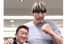 「もはや衝撃映像」“巨人”チェ・ホンマン×“剛腕”マ・ドンソク、規格外の2ショットに驚愕の声 画像