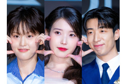 「唯一葬儀に来てくれた」IU、共演中の“親友”2人に感謝…共演俳優との愛らしい関係性も話題 画像