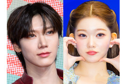 NCT・テン、日本人K-POPアイドルとの“眼福”2ショット公開「美男美女」「新鮮な2人！」 画像
