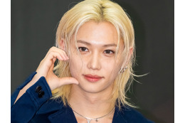 Stray Kids・フィリックス、黒髪にイメチェン！イベントで見せた姿にファン騒然「つよすぎる」「最高of最高」 画像