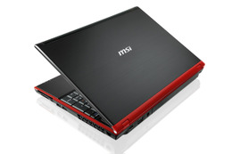 MSI、「Clarksfield」Core i7搭載の15.4型ゲームノート「MSI GT640」 画像