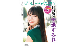 日向坂46・宮地すみれ、裏表紙＆巻末特集に登場！プールでのラフなカットは「珍しい私」