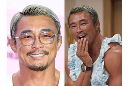 無理しすぎ!?秋山成勲、フリフリな“素肌エプロン”姿公開「娘よ、お小遣い大事に使って」 画像