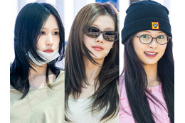 TWICE、ヨーロッパ公演へ向け出国！“9人9色”の魅力あふれる空港ファッションに視線集中 画像