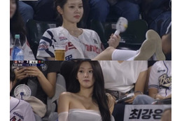 テーブルに土足で両脚ドン？ 「非常識すぎる」…韓国タレントの“動画”に野球ファンが激怒しているワケ 画像