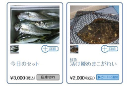 「漁業者が、船上から携帯でネット出品」12時間以内に食卓へ。Twitterで漁獲つぶやきも ~ 東部漁協夕市会 画像