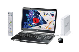 NEC、AV機能を強化したA4ノート「LaVie L」 画像