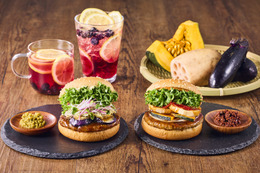 フレッシュネスバーガー、柚子胡椒＆生七味香る“和バーガー”2種を10日より期間限定発売
