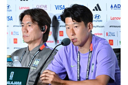 韓国代表ソン・フンミン、運命のW杯初戦前日会見で何を語った？「ソンナウド」に思わず笑顔の一幕も【一問一答】 画像