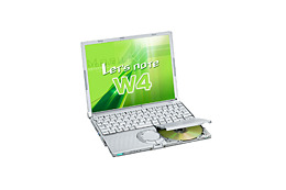 松下、120GバイトHDDと1Gバイトメモリ搭載のLet'snote W4 リミテッドモデル 限定200台 画像