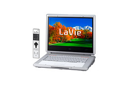 NEC、ハードウェアMPEG2リアルタイムデコーダ搭載のAVノート「LaVie T」 画像