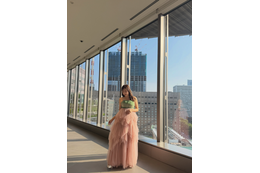 菊地亜美、自身がときめいたドレス姿を公開　ファン「似合いすぎてる、綺麗すぎ！」