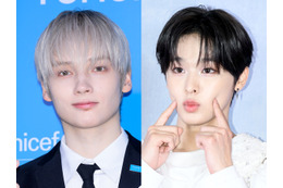 「ビジュアル最強コンビ」TXT・ヒュニンカイ＆NCT WISH・リク、“密着ツーショット”に反響続出！ 画像