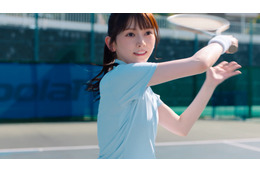 乃木坂46・5期生メンバーが新CMで爽やかテニスウェア姿に！