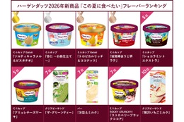 ハーゲンダッツ「夏に食べたい」新作1位は？2026年ランキング調査が結果発表
