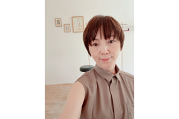 渡辺満里奈、久々のショートヘアに反響「夏らしくて、、、可愛い」