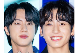 「おでこが半分だね」BTS・JIN&JUNG KOOK、“兄弟感”満載のお茶目ショットにほっこり 画像