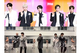TXTが“神対応”！悪天候で公演中止→衣装＆ダンサー付きの練習室配信「音楽とマイクさえあれば…」 画像