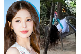 「え、何してるの」IVE・ウォニョンが公園に?!運動器具を使いこなす“予想外”の姿が話題 画像