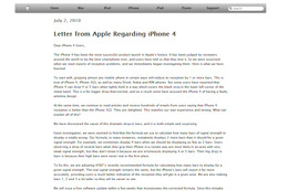 iPhone 4の受信表示に誤り!米アップルがお詫び 画像