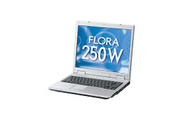 日立、企業向けA4エントリーノート「FLORA 250W」 画像