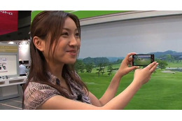 【Wireless Japan 2010(Vol.5):動画】携帯やスマートフォンがキャディに?振りかざして検索?――ドコモの直感検索を体験! 画像