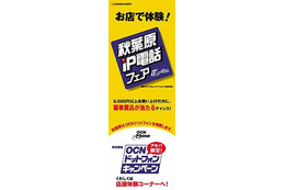 街全体がIP電話タウンに変身!電気街振興会主催の「秋葉原IP電話フェア」 画像