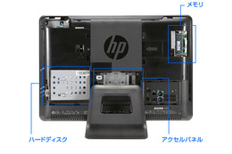 日本HP、法人向けの21.5型フルHD液晶のオールインワンPC 画像