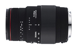 シグマ、コニカミノルタ用デジタル対応望遠ズーム「70-300mm F4-5.6」の発売日決定 画像