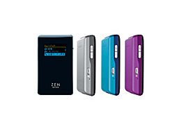 クリエイティブ、有機EL採用のメモリプレーヤー「Zen Neeon 2GB/1GB/512MB」 専用スキンも同時発売 画像