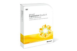 マイクロソフト、「Microsoft Expression Studio 4」パッケージ版の販売開始 画像