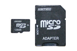 アドテック、完全防水を実現した64・128MバイトのmicroSDカードを発売 画像