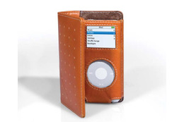 iPod nano用の本革製2つ折りケース 画像