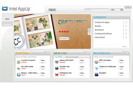 米インテル、ネットブック向けアプリストア「インテルAppUpセンター」の一般提供を開始 画像