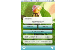 たばこ値上げで禁煙……非喫煙時間などを表示するiPhoneアプリ「禁煙なう」 画像