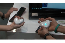 先端技術に触れる「CEATEC」、明日最終日!遠くの相手に“心”を伝える「体温ハート」がモニター募集 画像