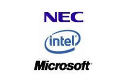 NEC×インテル×マイクロソフト、次世代デジタルサイネージ事業で協業 画像